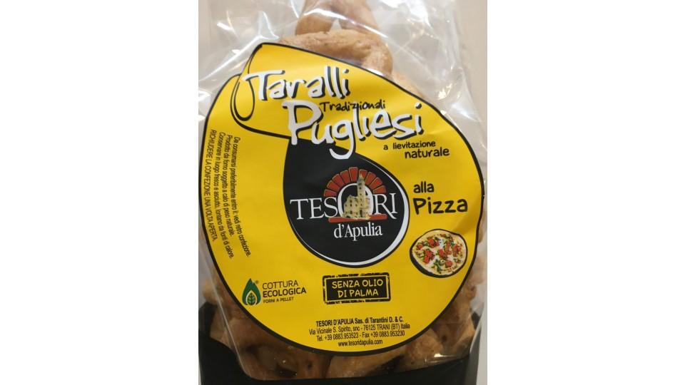 Tesori taralli pizza