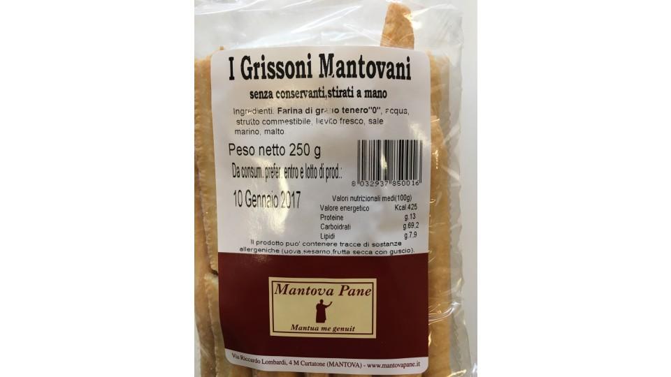 Mantova pane grissoni