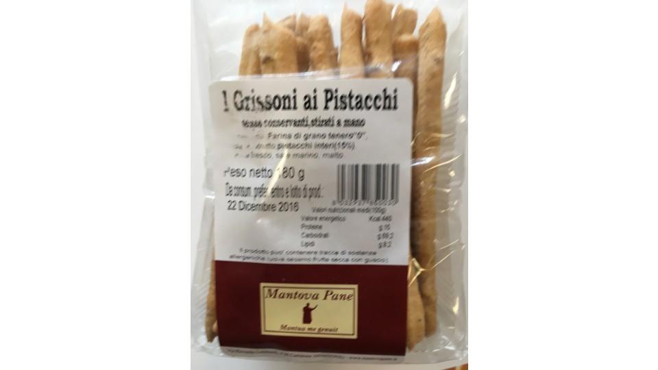 Mantova pane grissini+pistacchi