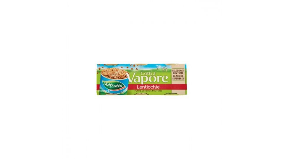 Valfrutta lenticchie vapore x3