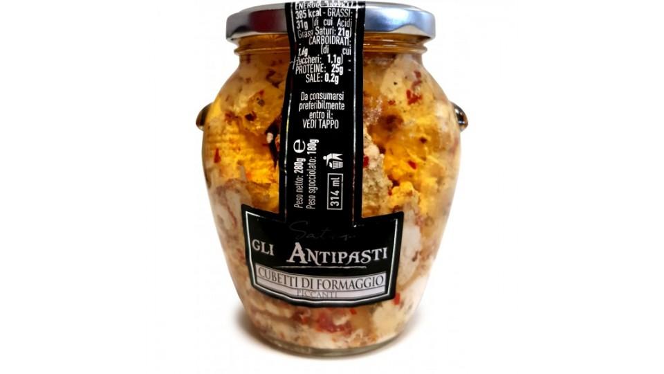 Satos cubetti di formaggio al peperoncino