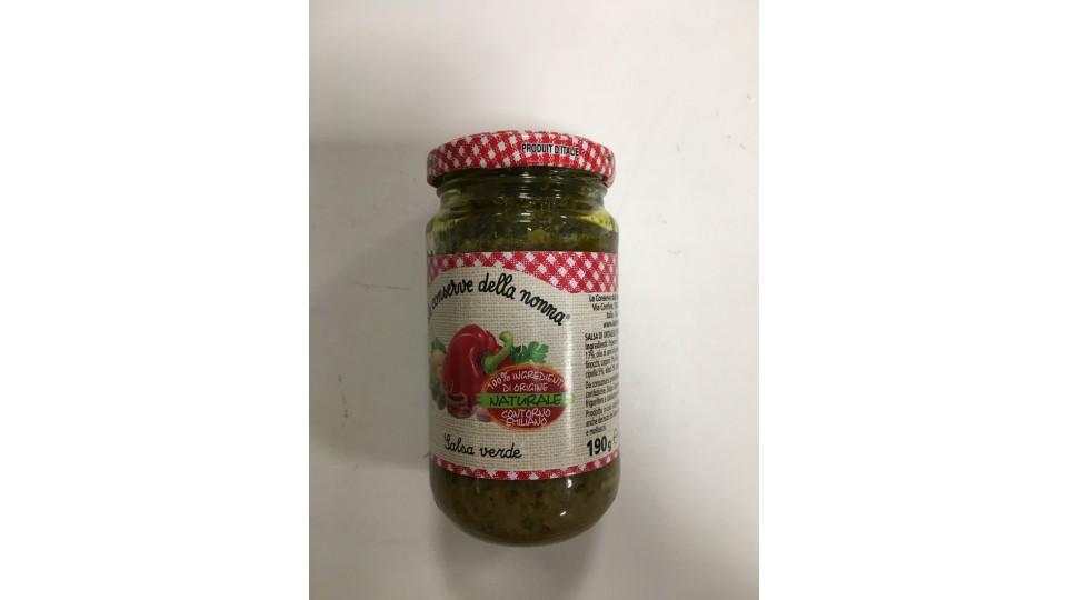 Le conserve della Nonna salsa verde