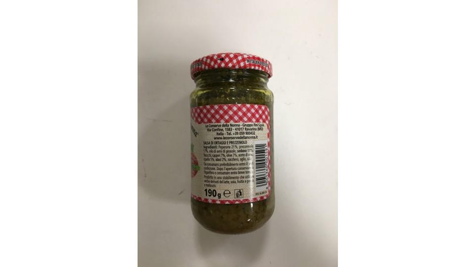 Le conserve della Nonna salsa verde