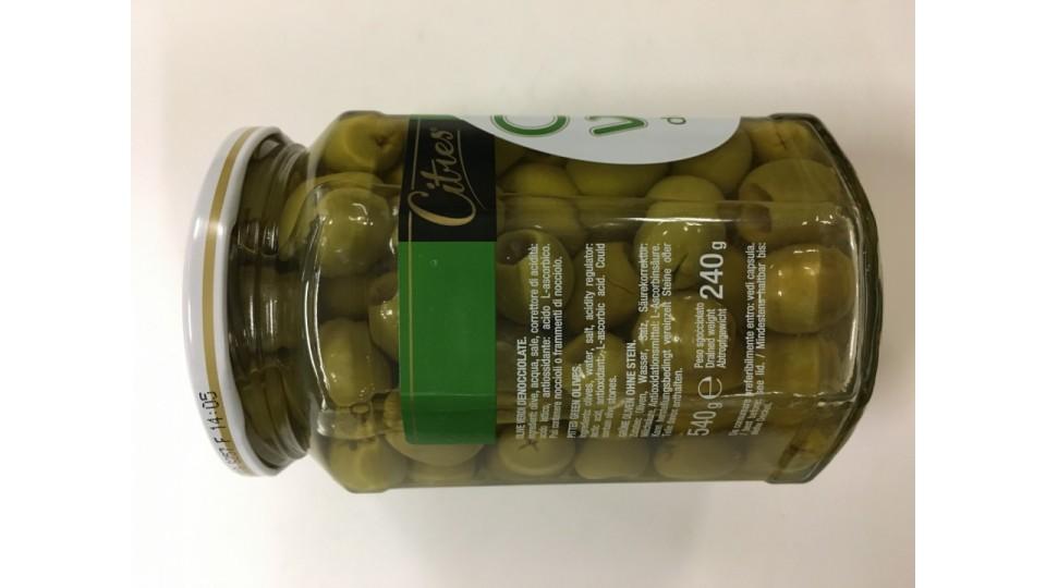 Citres olive verdi snocciolate