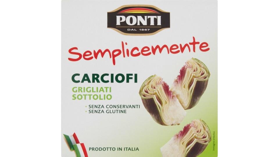 Ponti Semplicemente Carciofi Grigliati Sottolio