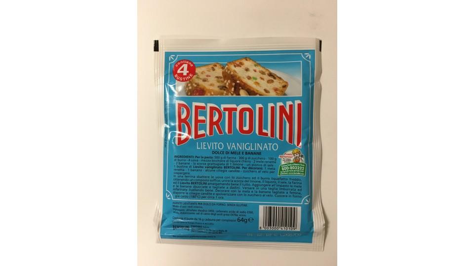 Bertolini lievito vanigliato x4