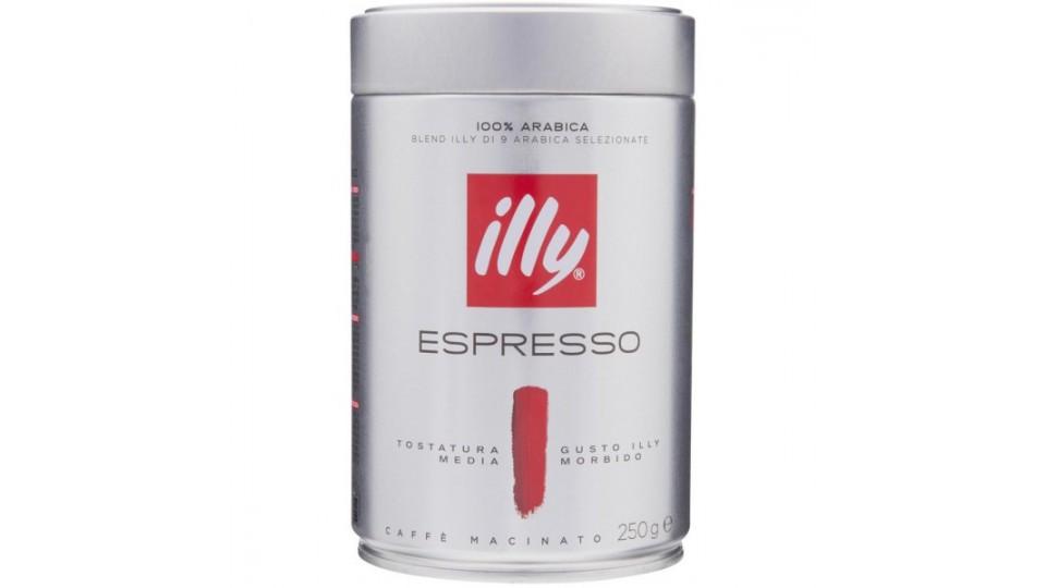 Illy caffe rosso tostato macinato