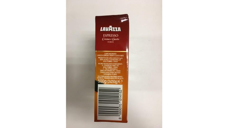 Lavazza caffe espresso forte x2