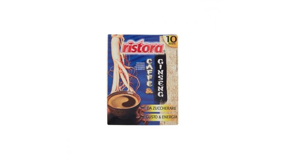Ristora caffe ginseng senza zucchero buste x10