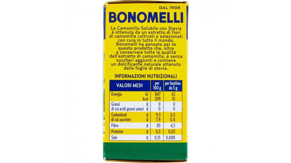 Bonomelli camomilla solubile stevia x14