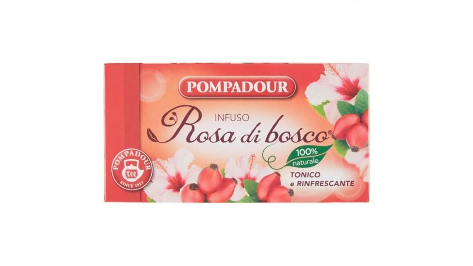 Pompadour infuso rosa di bosco