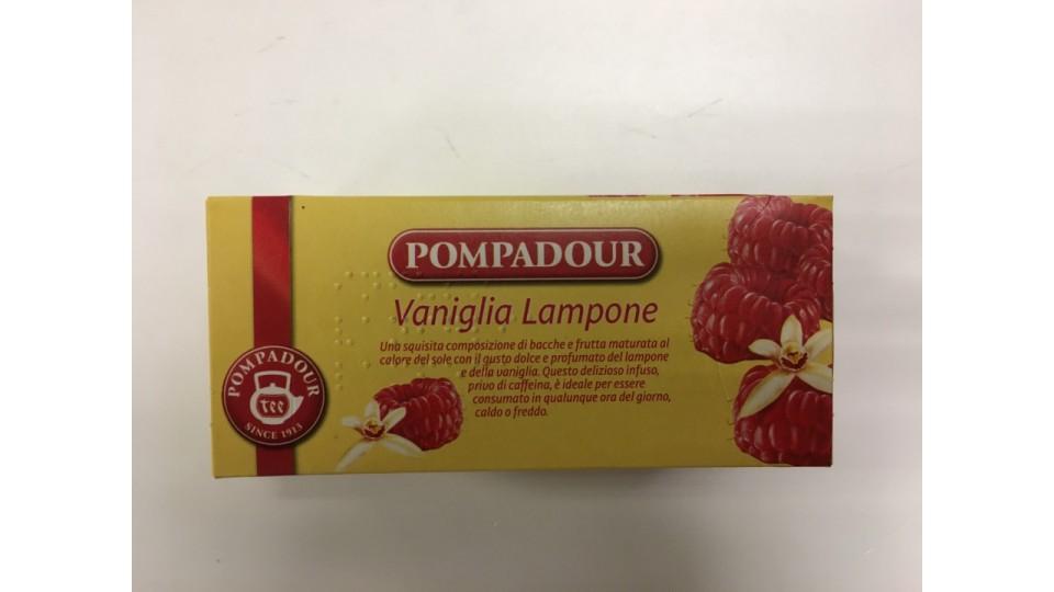 Pompadour infuso vaniglia e lampone