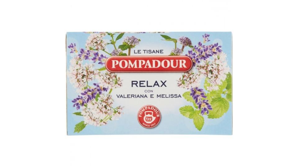 Pompadour Le Tisane Relax con Valeriana e Melissa