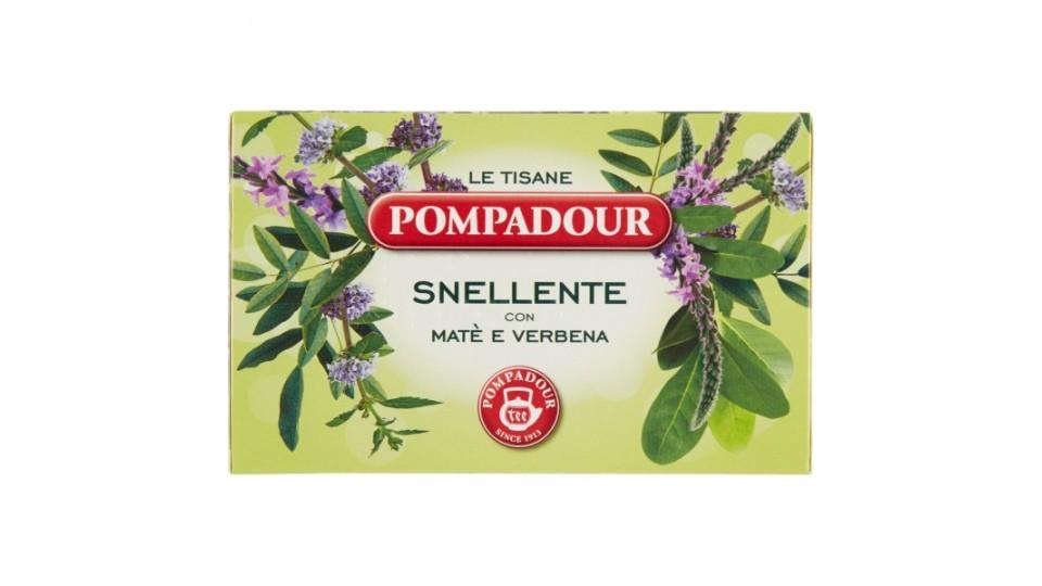 Pompadour Le Tisane Snellente con Matè e Verbena 18 x