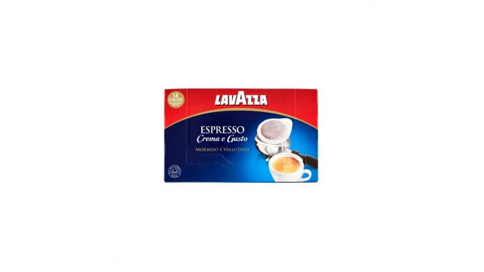 Lavazza caffe espresso crema e gusto cialde x18