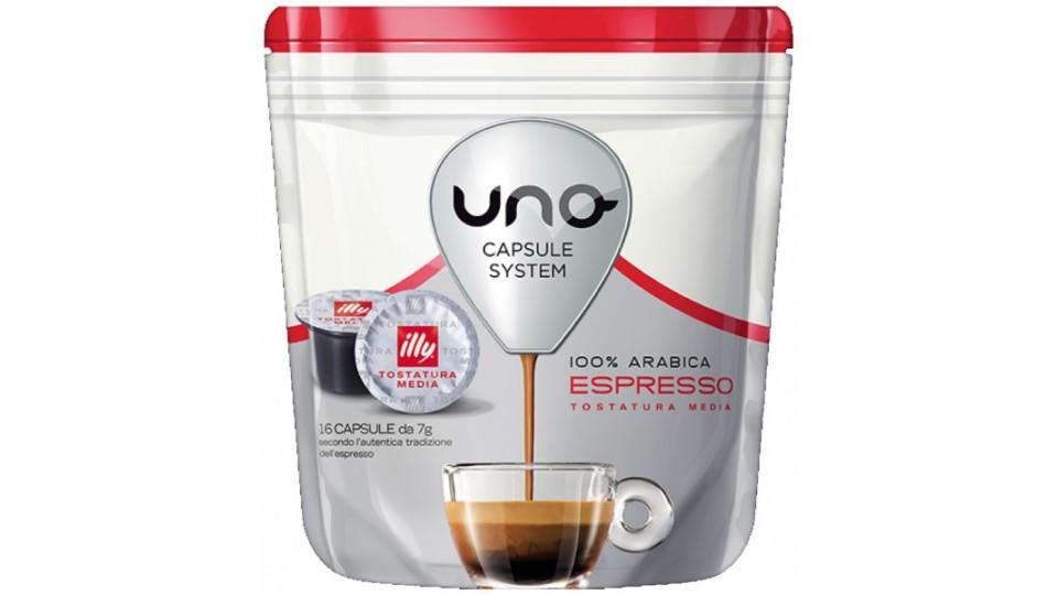 Illy uno sistem tostatura media capsule x16