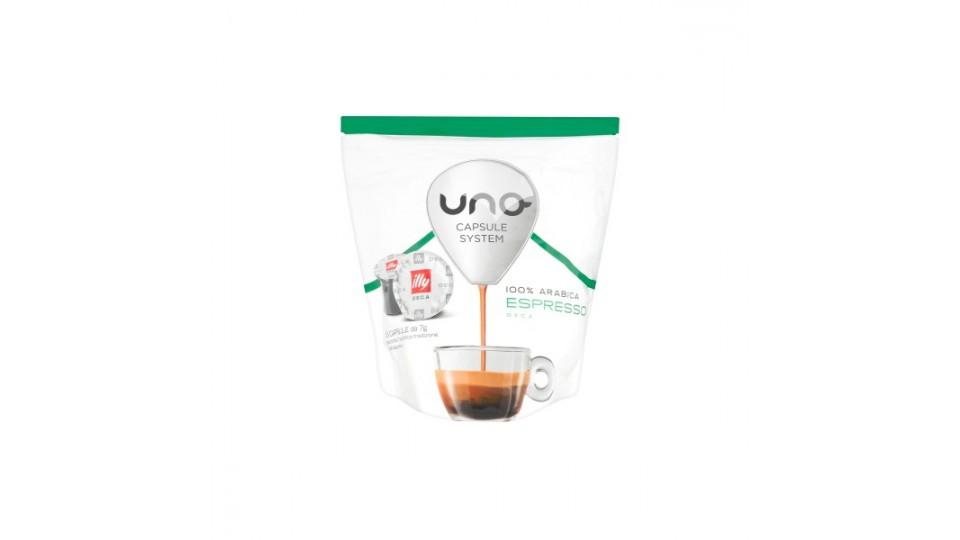 Illy capsule uno sistem decaffeinato x16