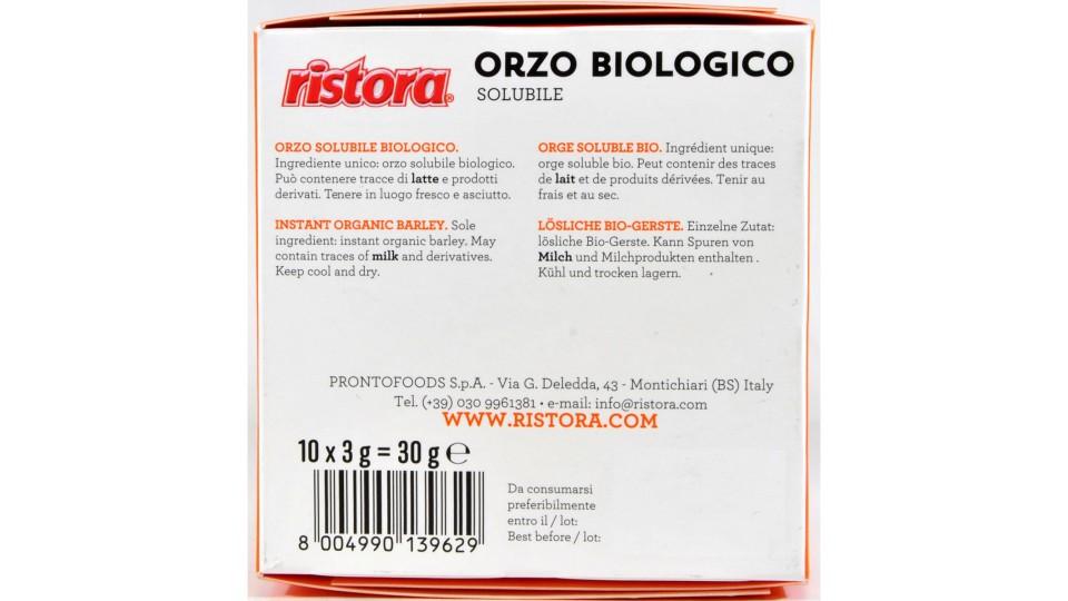 Ristora capsule orzo biologico gusto pezzi 10 x