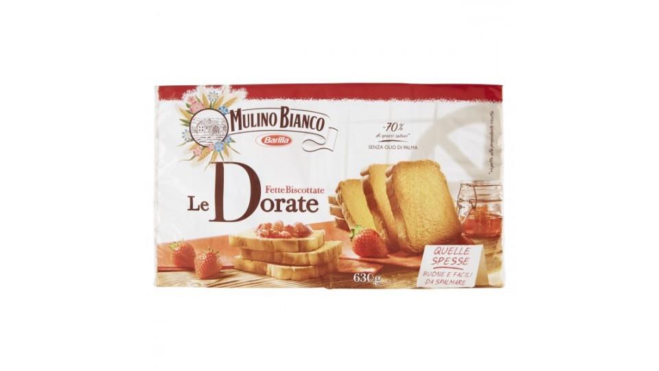 Mulino Bianco fette biscottate armonie dorate x72