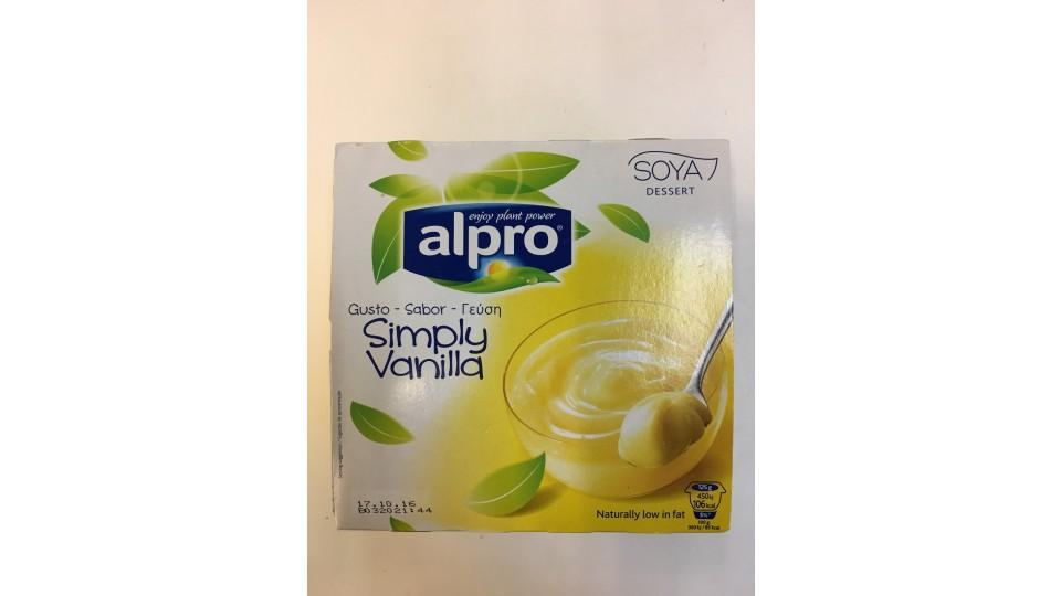 Alpro budino soia vaniglia x4