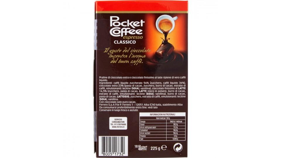 Pocket Coffee espresso Classico 18 Pezzi