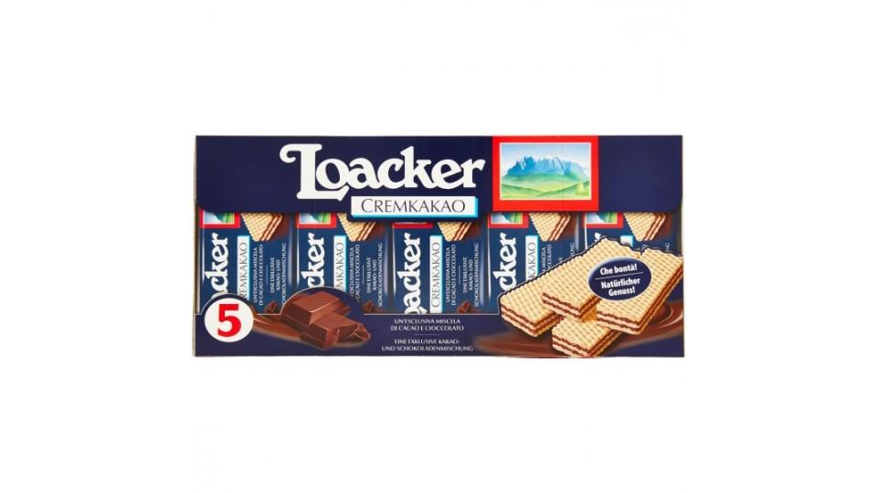 Loacker multipack cremkakao x5