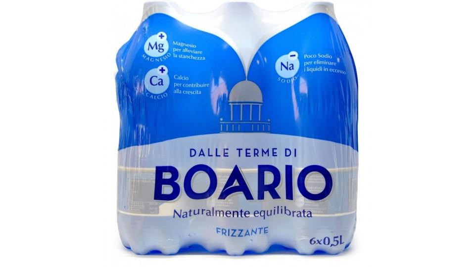 Boario acqua frizzante - ml.500 x 6 cluster