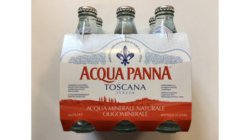 Panna acqua vetro - ml.250 x 6 cluster