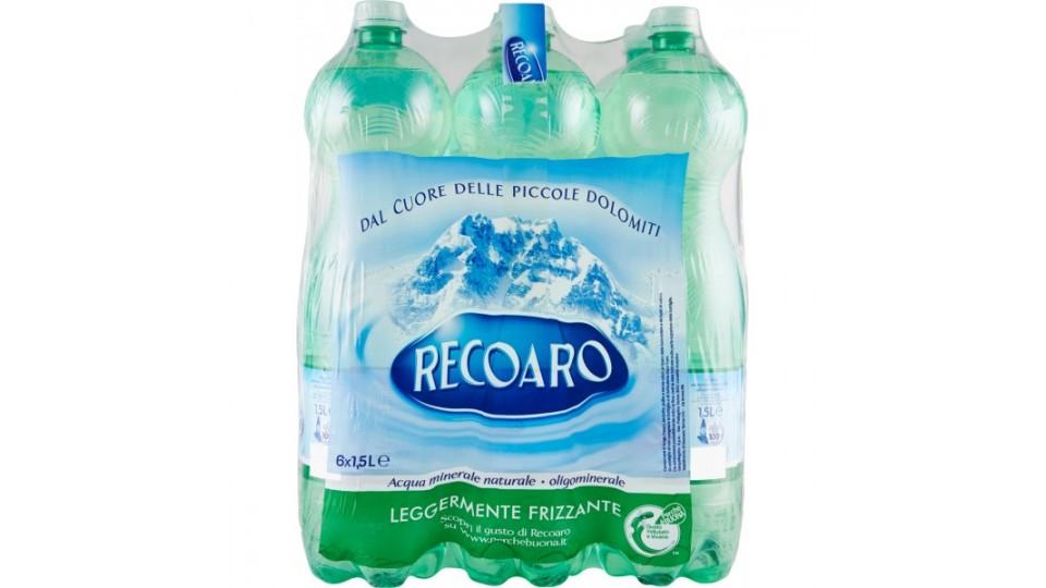 Recoaro acqua leggermente frizzantex6