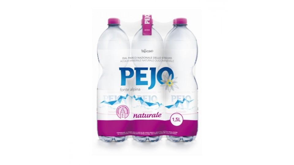 Pejo acqua naturale x6