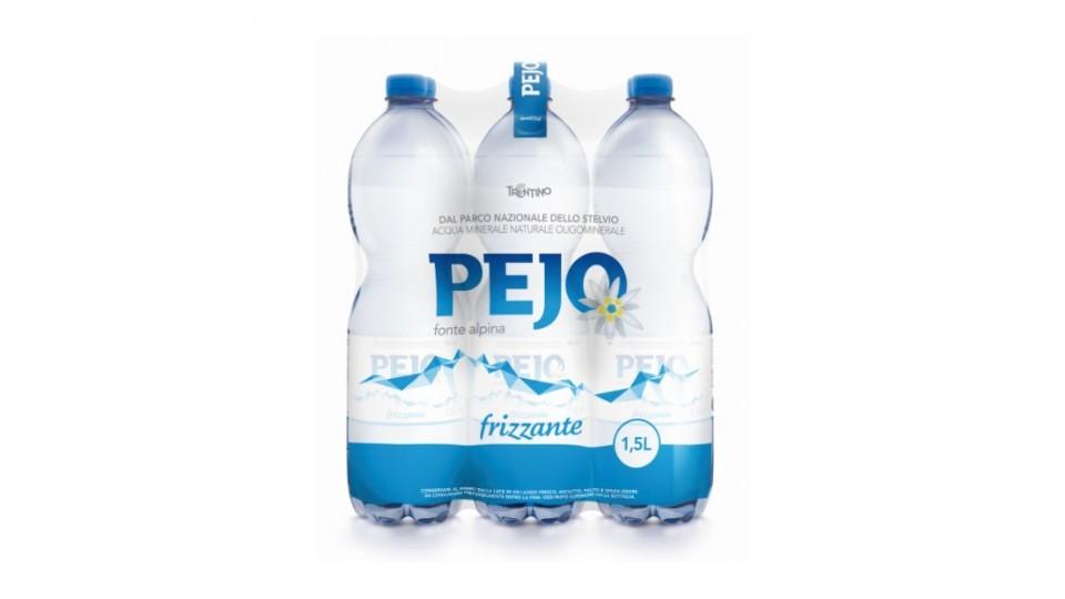 Pejo acqua frizzante x6