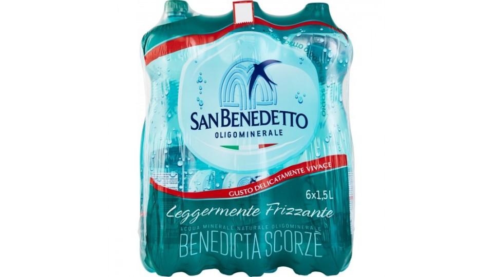 San Benedetto acqua leggermente frizzante x6