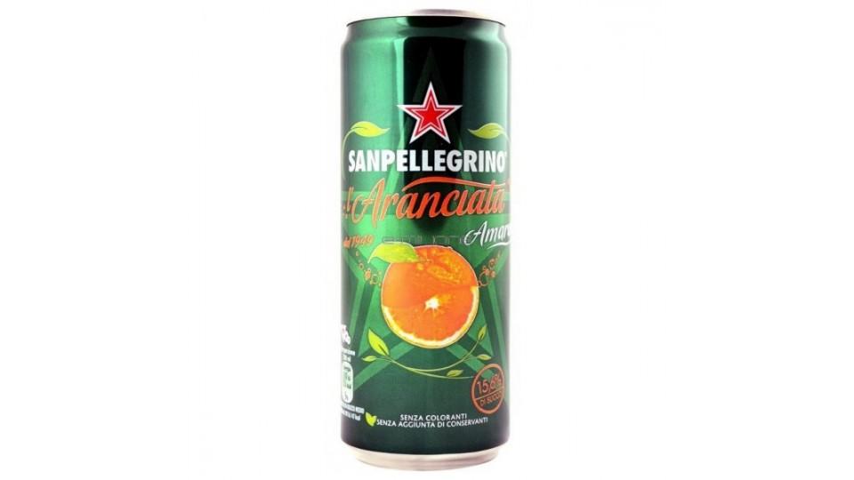 San Pellegrino aranciata amara sleek