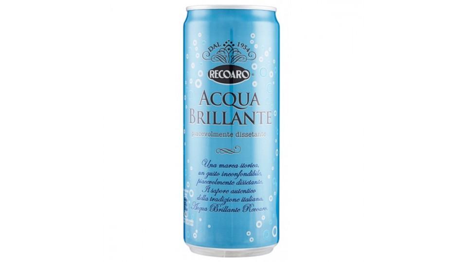 Recoaro acqua brillante lattina sleek