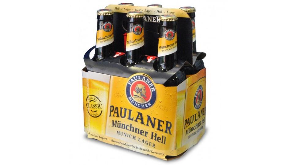 Paulaner original birra x6
