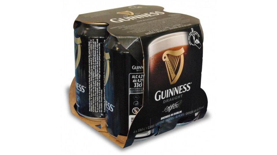 Guinness birra lattina cluster x4