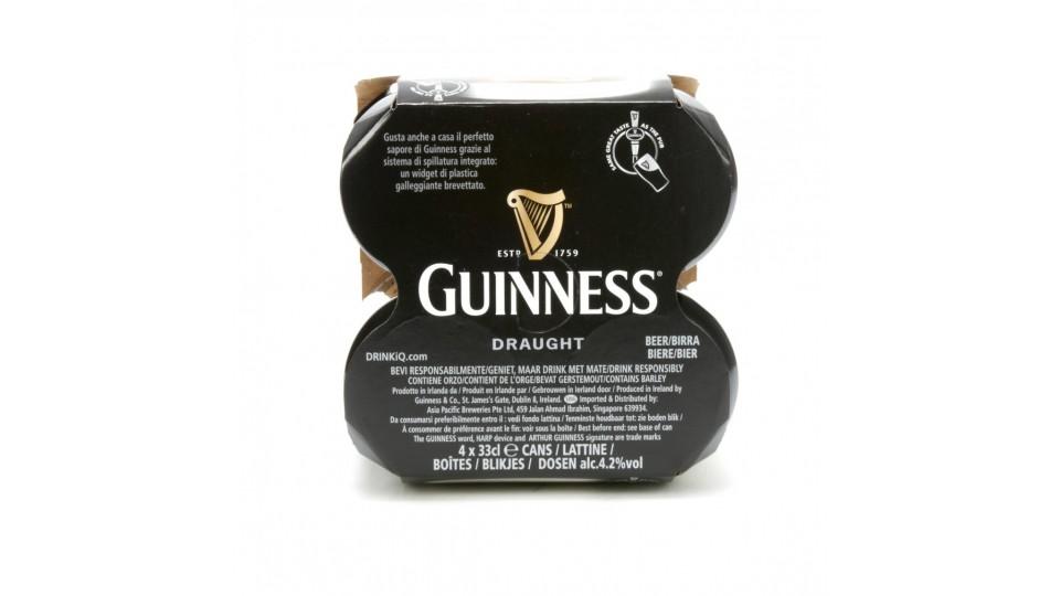 Guinness birra lattina cluster x4