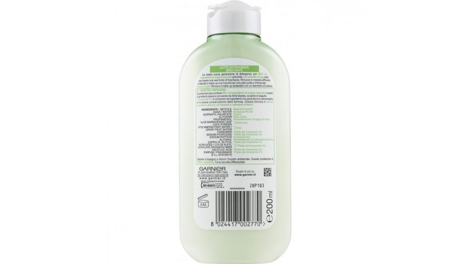 Garnier Fresh Uva - Latte detergente idratante per pelli normali o miste