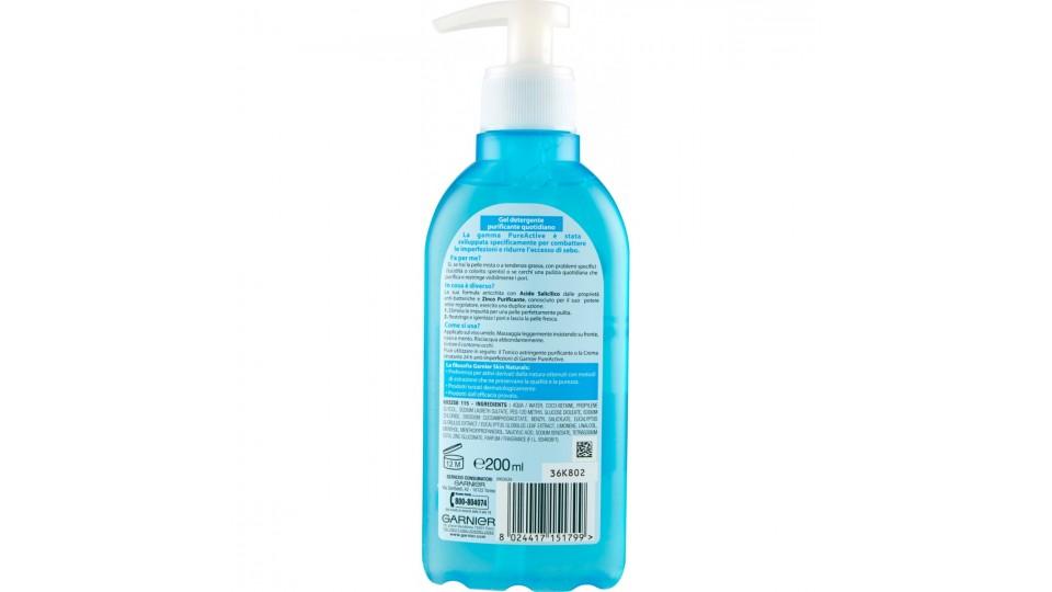 Garnier Skin Naturals PureActive Gel detergente purificante quotidiano