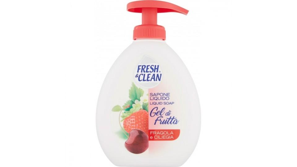 Fresh&clean sapone liquido alla fragola