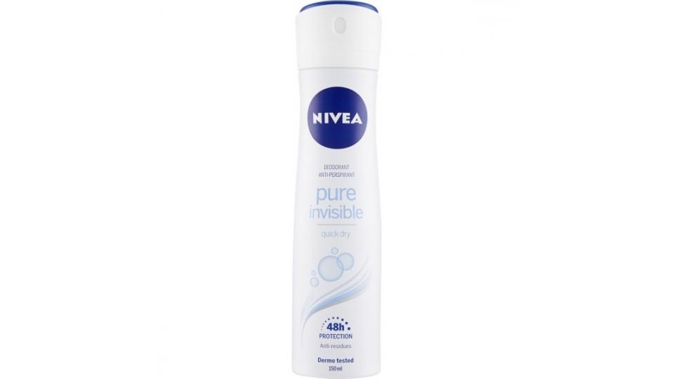 Nivea deodorante pure invisible