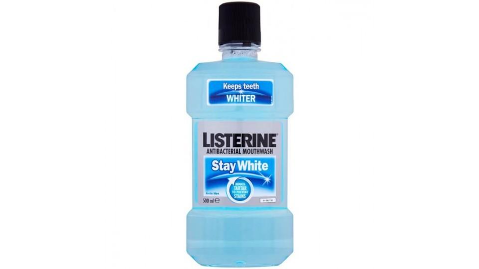 Listerine colluttorio stay white