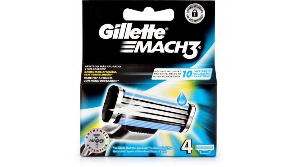 Gillette mach3 ricarica x4