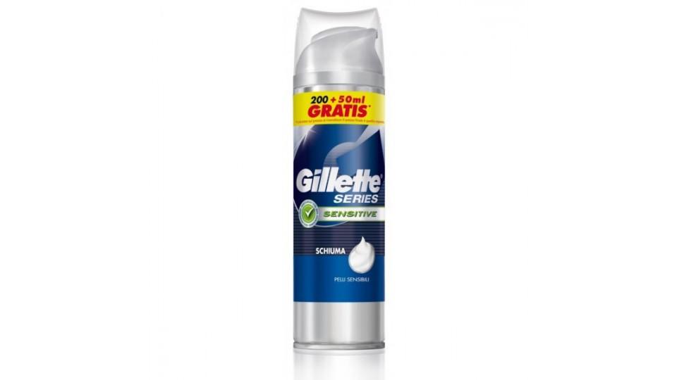Gillette schiuma sensitive+50