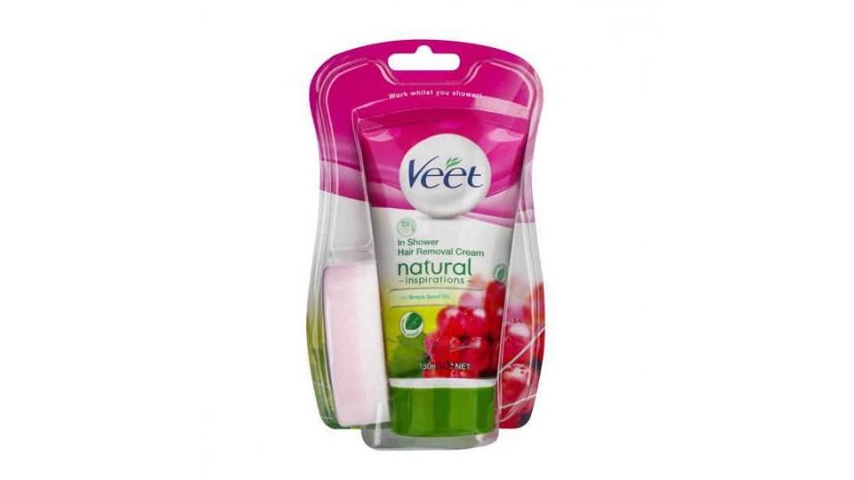 Veet crema naturalsgrape oil ml200