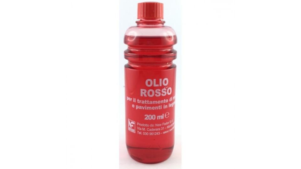 Olio rosso x mobili e in legno