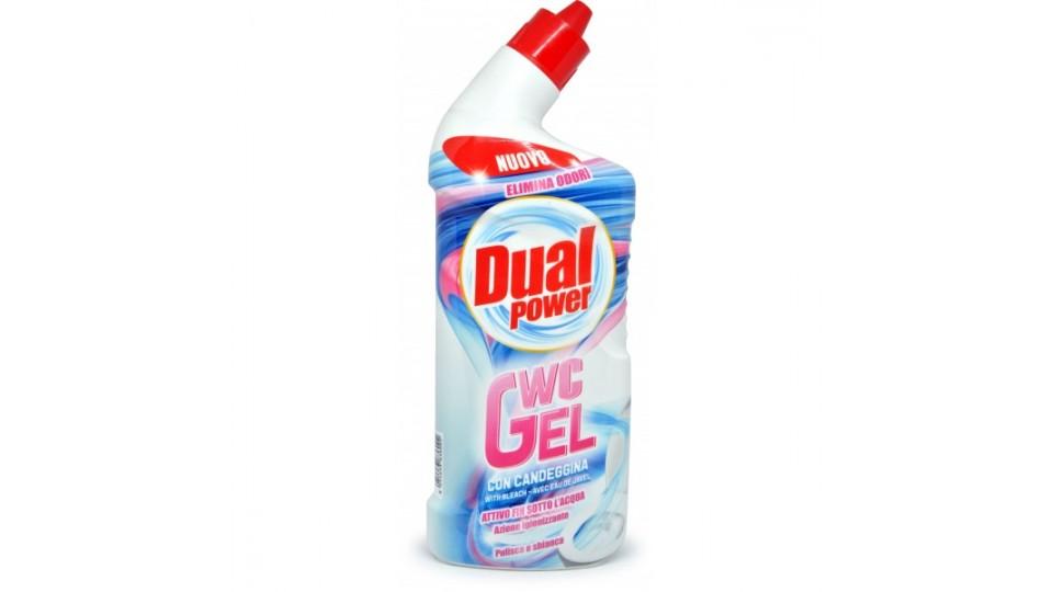 Dual powerv wc gel con candeggina