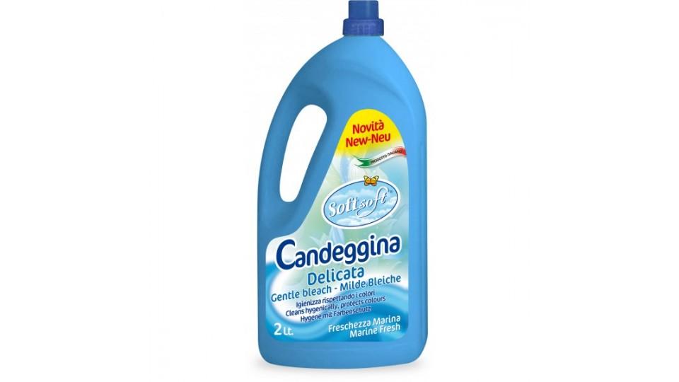 Soft Soft candeggina delicata blu