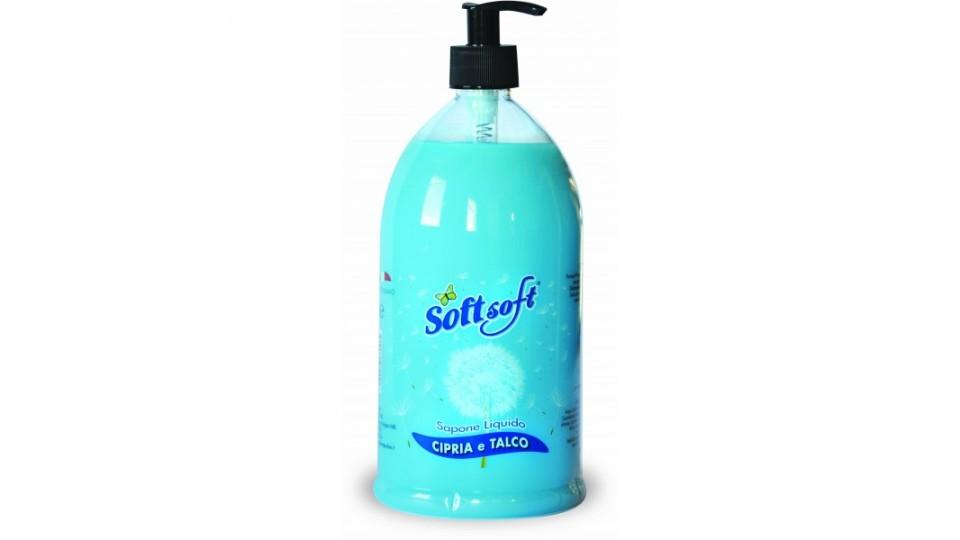 Soft Soft sapone liquido talco completo