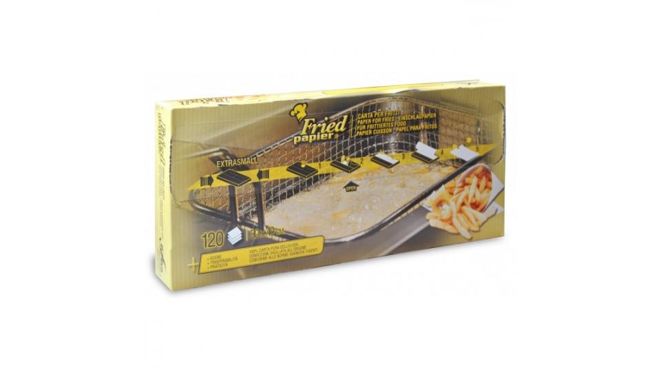 Infibra carta assorbente per fritti x120x40